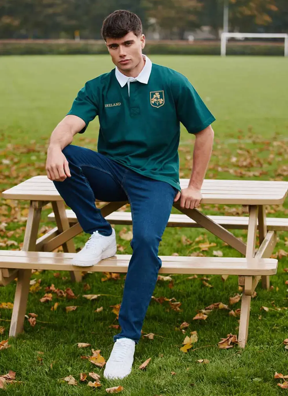 Ireland Stripe Short Sleeve Rugby Shirt
